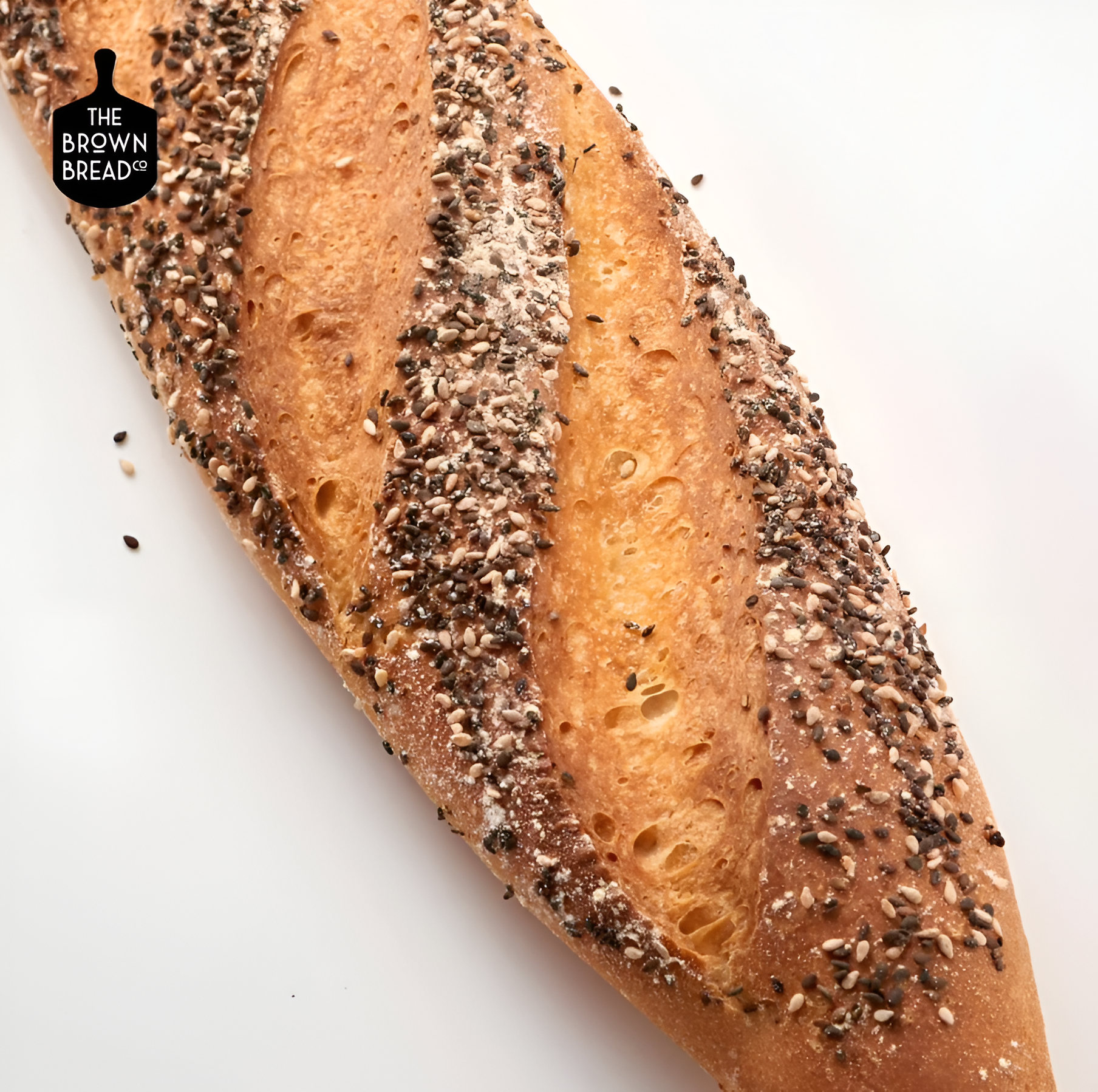 Our artisan bread being baked